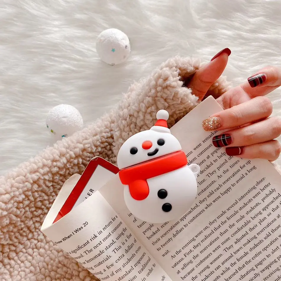 1084-P Чехол для Airpods с милым мультяшным рисунком, чехол для наушников s для Apple Airpods 2, фруктовый клубничный персик, чехол для наушников, наушники с кольцом - Цвет: 1084-P
