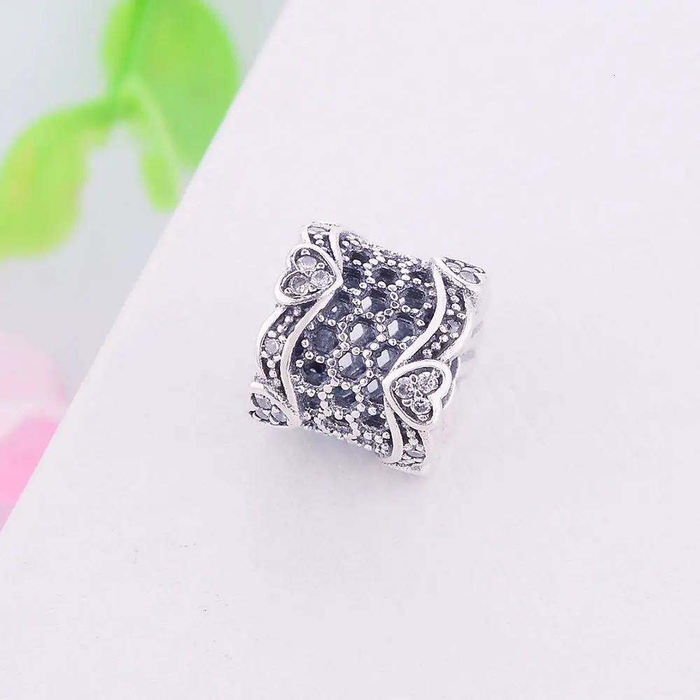 Neastamor новые круглые подвески в форме сердца бусины из стерлингового серебра 925