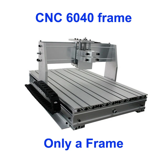 CNC6040 frame ЧПУ 6040z 2.2KW 4 оси Фасонная фреза по металлу USB фрезерный гравер машина для резки по дереву, Алюминий DIY резьба стабильный независимых езды на автомобиле - Цвет: CNC6040 frame