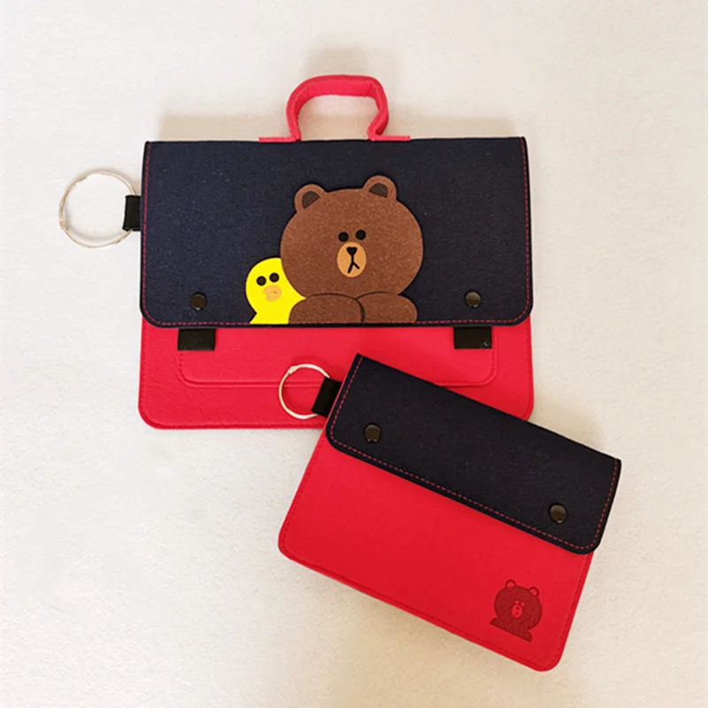 Portable Briefcases Laptop Notebook Pouch Business Documents Bank Card Cell Phone Liner Storage Bag Travel File Pack Accessories