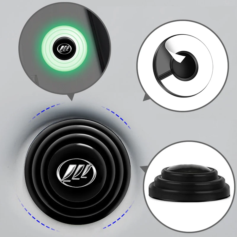 20 мм дверь логотипа автомобиля шок наклейки бесшумные прокладка с багажного