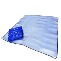 ultralight waterproof camping mat travel picnic blanket beach mattress sleeping pad aluminum foil eva foam mat outdoor tent