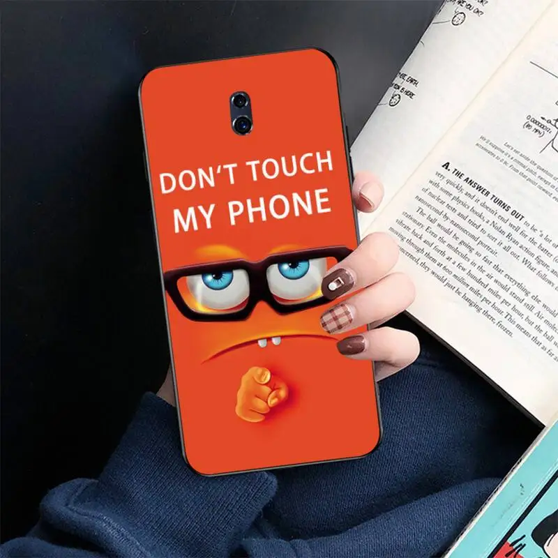 Чехол для телефона Don't touch My phone DIY чехол с рисунком Oppo A5 A9 2020 Reno2 z Renoace 3pro