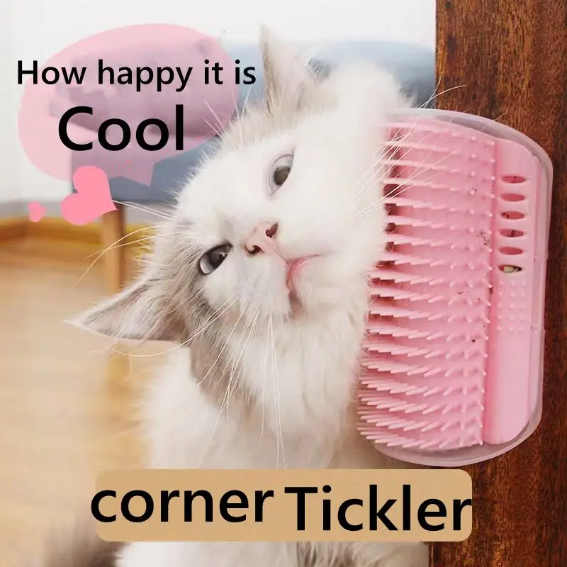 Игрушки для кошек угловая щетка товары удаления шерсти от кошачьих царапин