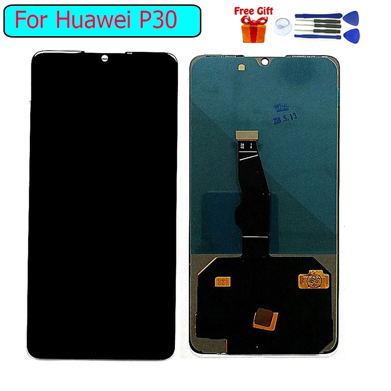 Оригинальный ЖК дисплей для Huawei P30 дигитайзер в сборе p30 ELE L29 L09 L04 экран модуля