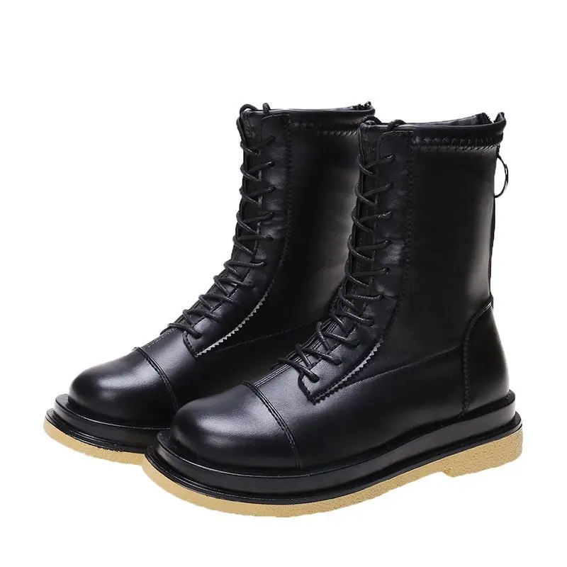

Women's shoes Boots Rivet Boots Leather Winter Autumn Plus Size Designers Motorcycle Ankle Boot Couple Oxfords Shoes