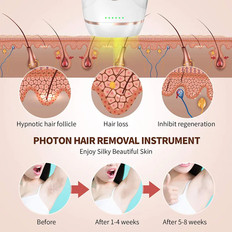 990000 вспышка безболезненная IPL лазерная эпиляция для женщин Перманентная