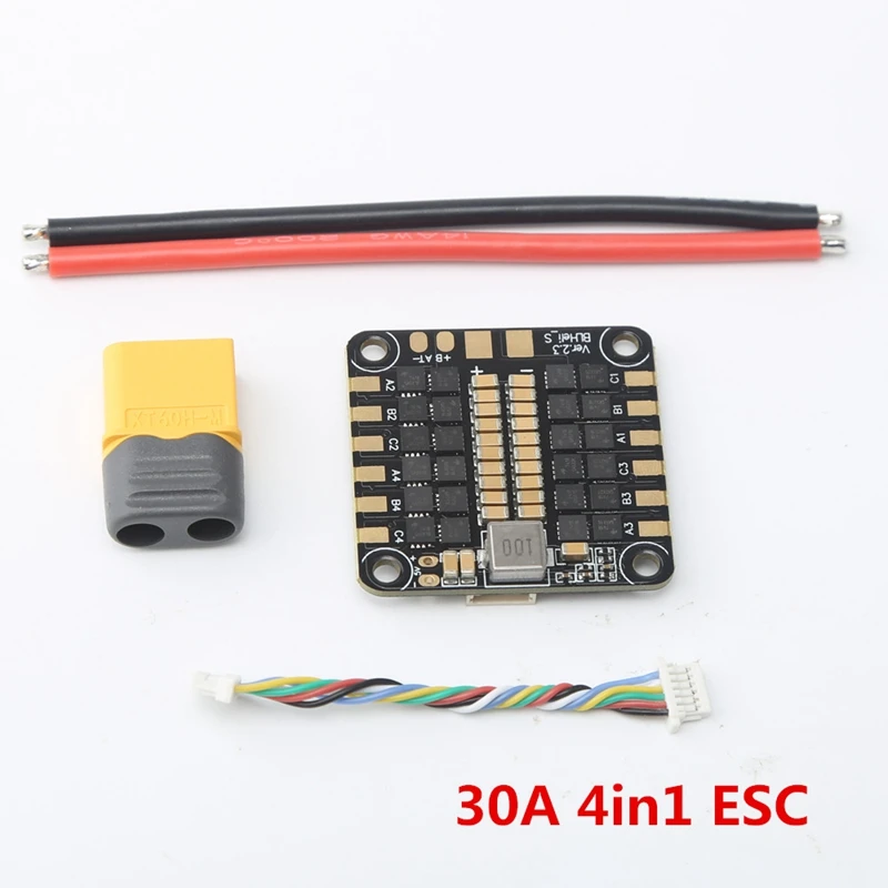 F4 V3 плюс игровые джойстики и 30A ESC 4IN1 доска встроенный барометр OSD для гоночного FPV