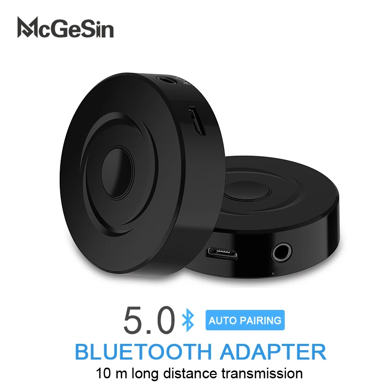 Bluetooth передатчик приемник 2 в 1 Bluetooth 5,0 адаптер 3,5 мм разъем аудио приемник стерео для динамик наушники с AUX