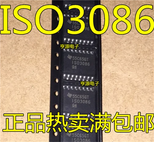 ISO3086DWR SO16 ISO3086 5В RS-485