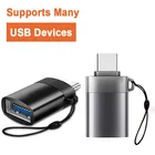 OTG коннектор USB C OTG адаптер для Macbook планшета Type C к USB Кабель-адаптер