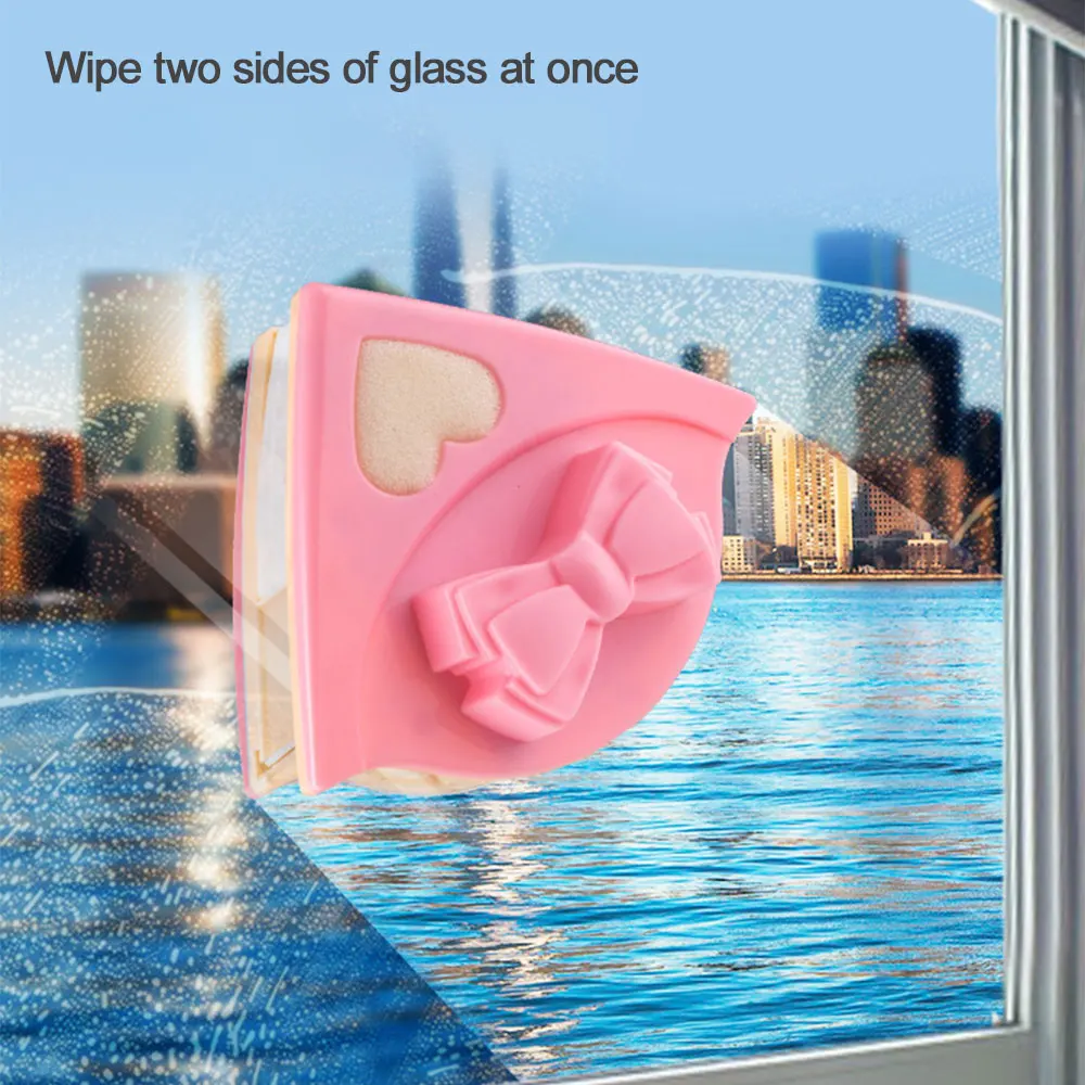 

Двусторонняя магнитная щетка для мойки окон