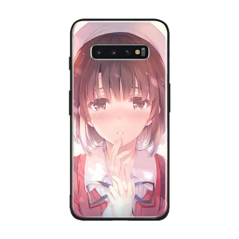 Kato Megumi Saekano аниме закаленное стекло Мягкий силиконовый чехол для телефона