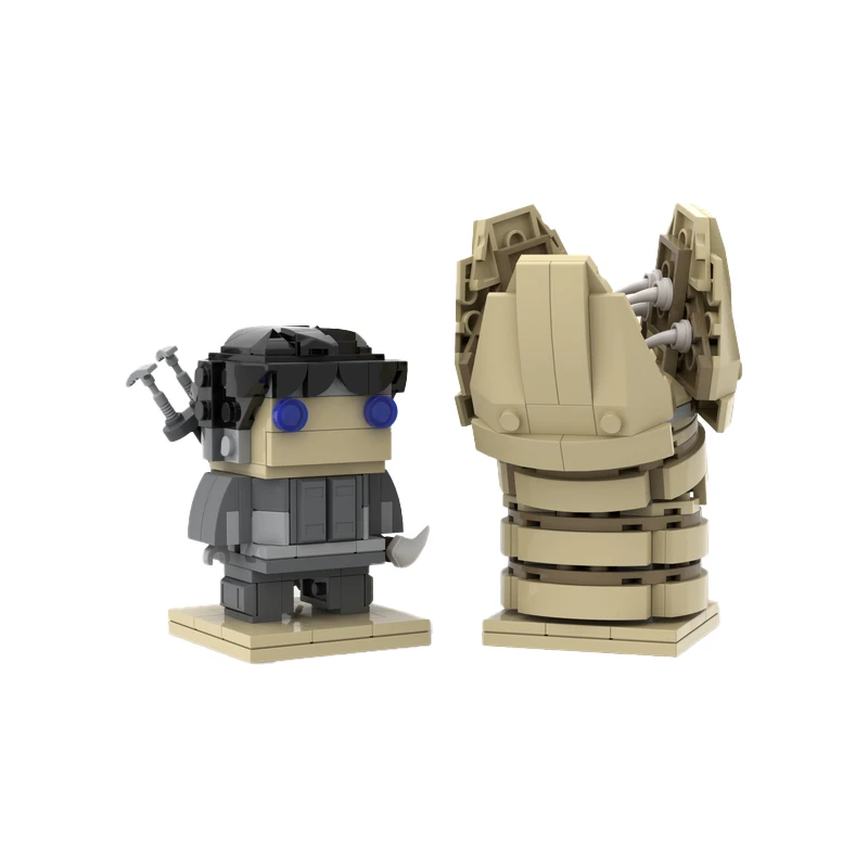 MOC Классическая фигурка из фильма кирпич ползунок этилд повторно умерший и
