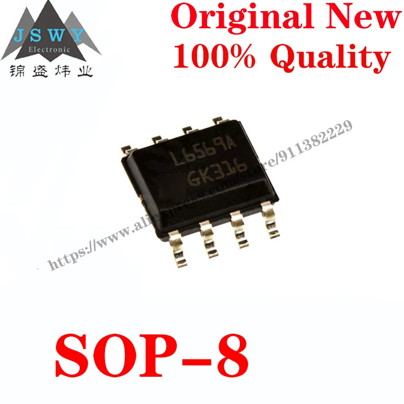 

10 ~ 100 шт. L6569AD SOP-8 полупроводниковый драйвер питания IC Gate IC чип с для модуля arduino Бесплатная доставка L6569