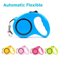 pet automatic flexible leash dog cat retractable traction rope belt for small dog nylon puppy leashes accessories pets products