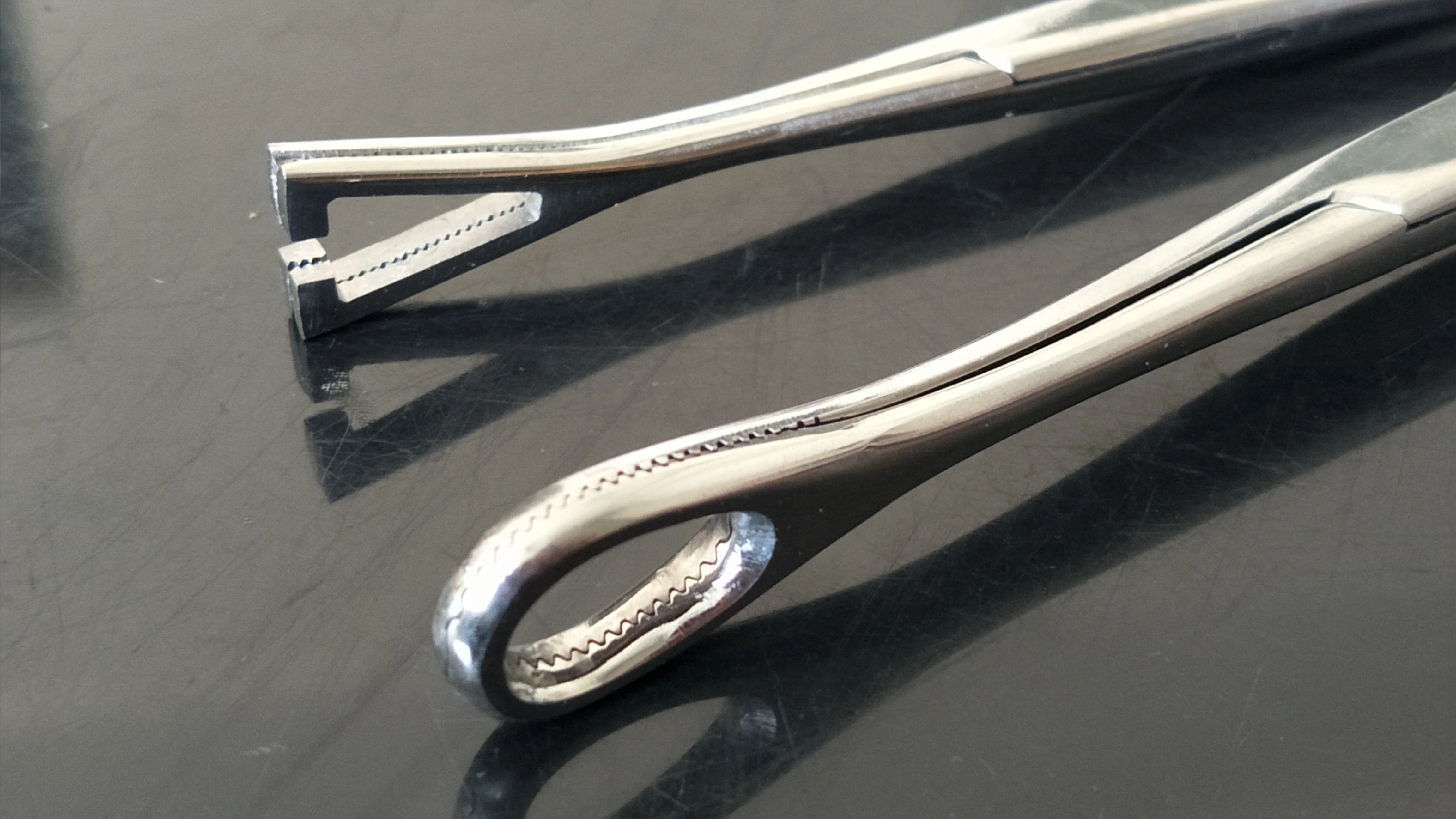 2 шт. хирургические стальные зажимные плоскогубцы для открытия шариковых зажимов