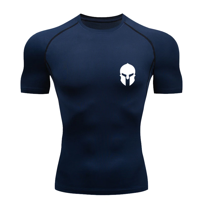 

Compression Shirt Quick Dry Gym Running Jogging T shirt Men Fitness Cycling Jersey Tshirt Men Summer Rashguard Jiu Jitsu T-Shirt