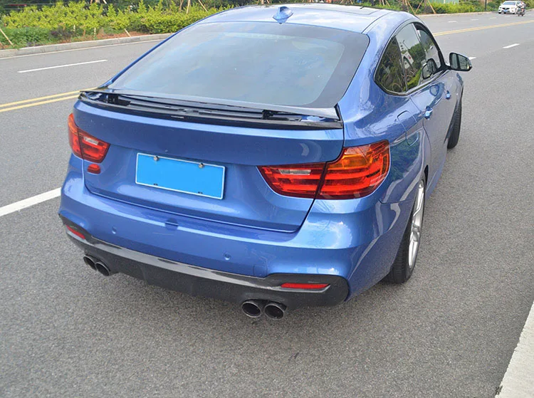 F34 GT диффузор заднего бампера из углеродного волокна для BMW 328i 330i 335i 340i M sport 4 двери