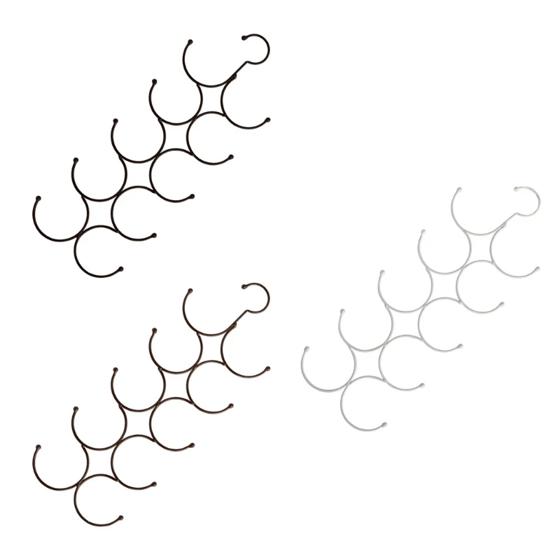 

Вешалка для чулок, многослойная металлическая стойка для шкафа, экономия места для галстука, шарфа, полотенца