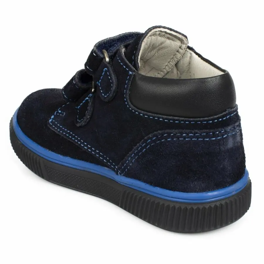 

Boots For Kids Girls Kifidis Vk12 K Leather Orthopedic Navy Blue Kids Boots