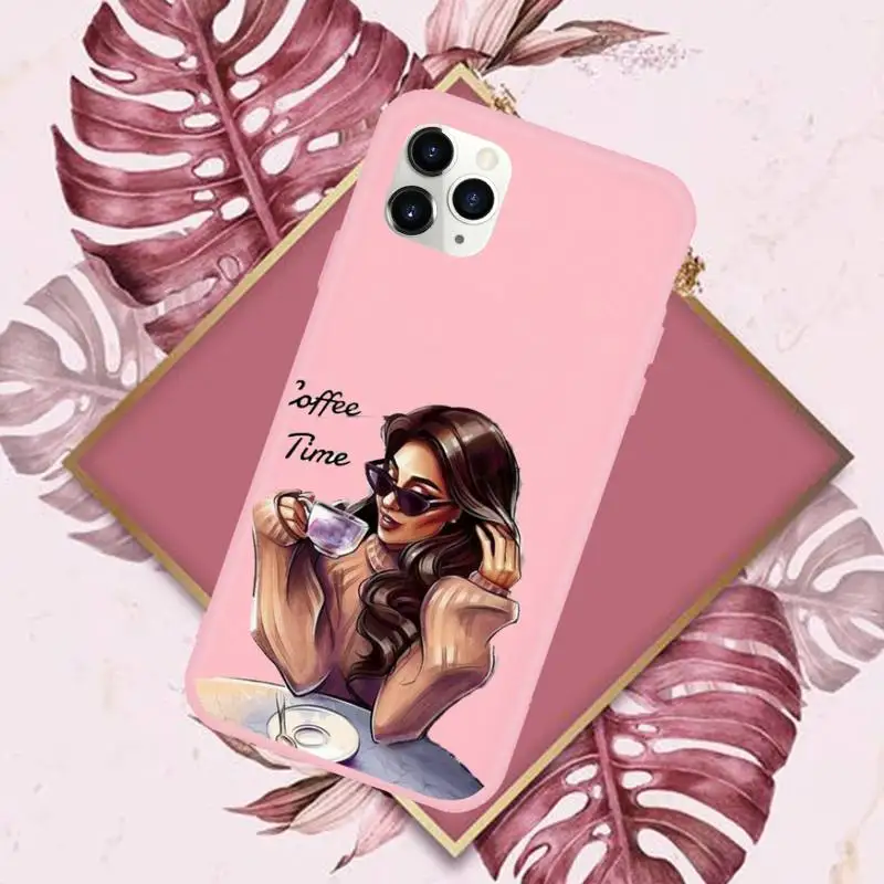 

Girls Female Phone Case Candy Color for iPhone 11 12 mini pro XS MAX 8 7 6 6S Plus X SE 2020 XR