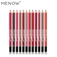 menow 12 color matte lip pencil p102 waterproof beauty lip guard lip liner 12 lip stick lip liner makeup cosmetic gift for girl