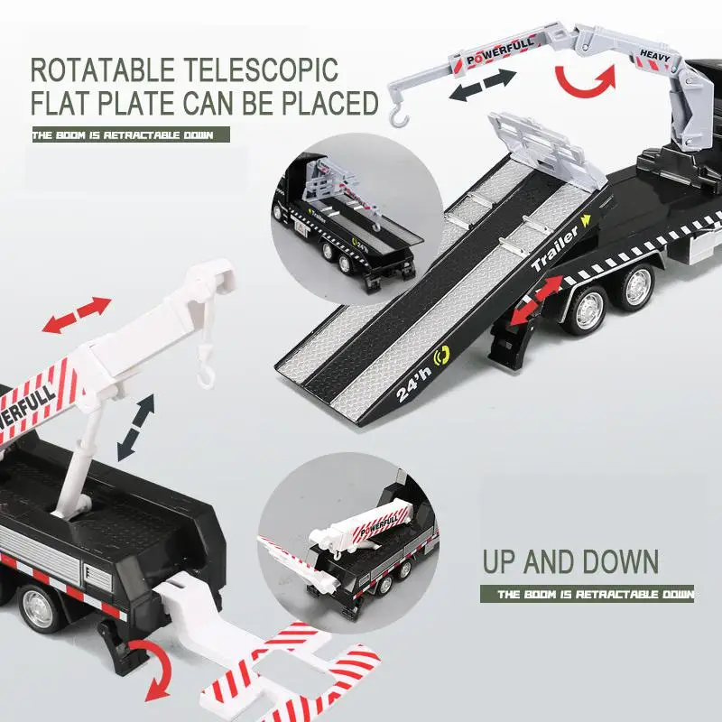 25 см кран тягово модели грузовиков игрушки для детей с оттяжкой назад мусоровоз