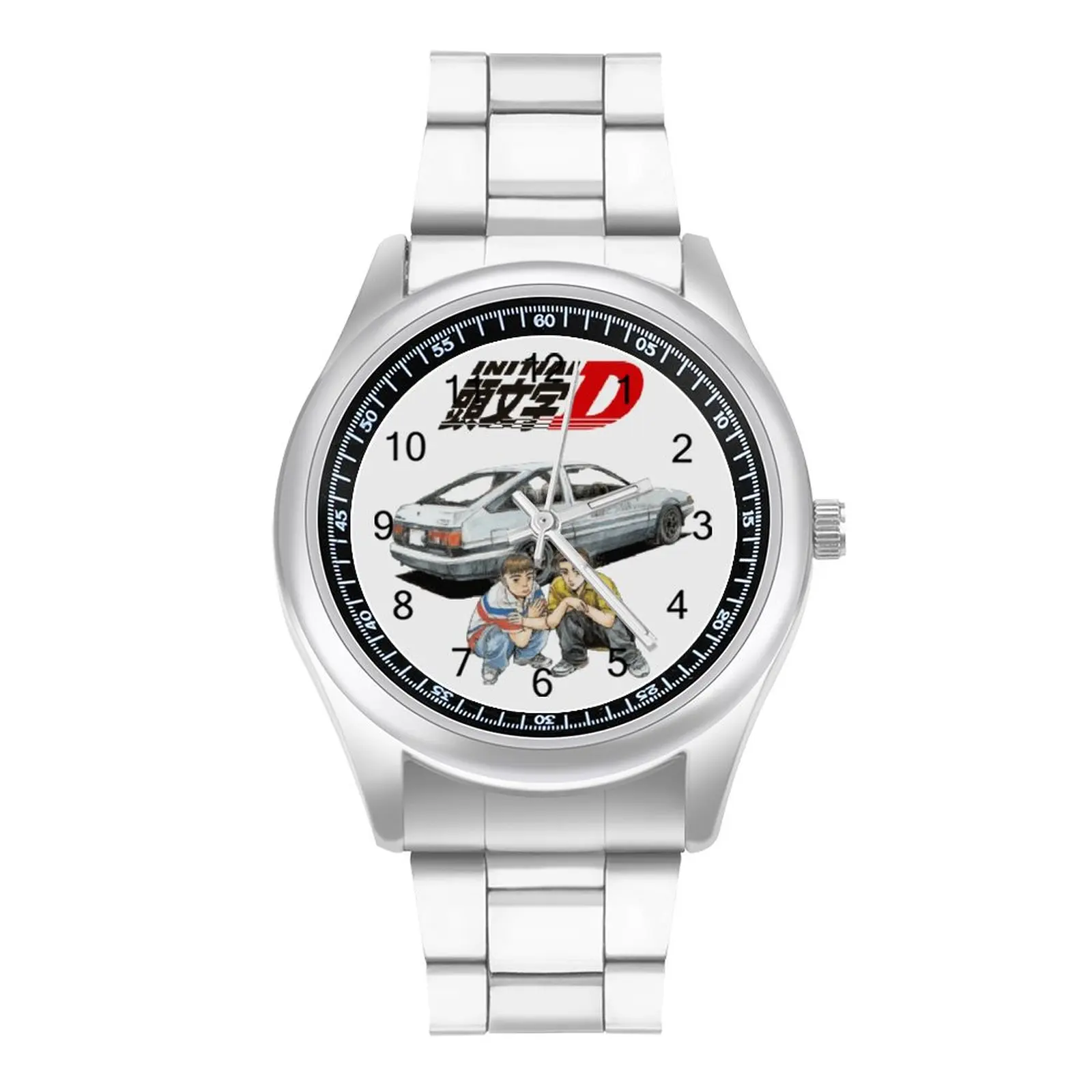 Оригинальные D кварцевые часы деловые эксклюзивные наручные из нержавеющей