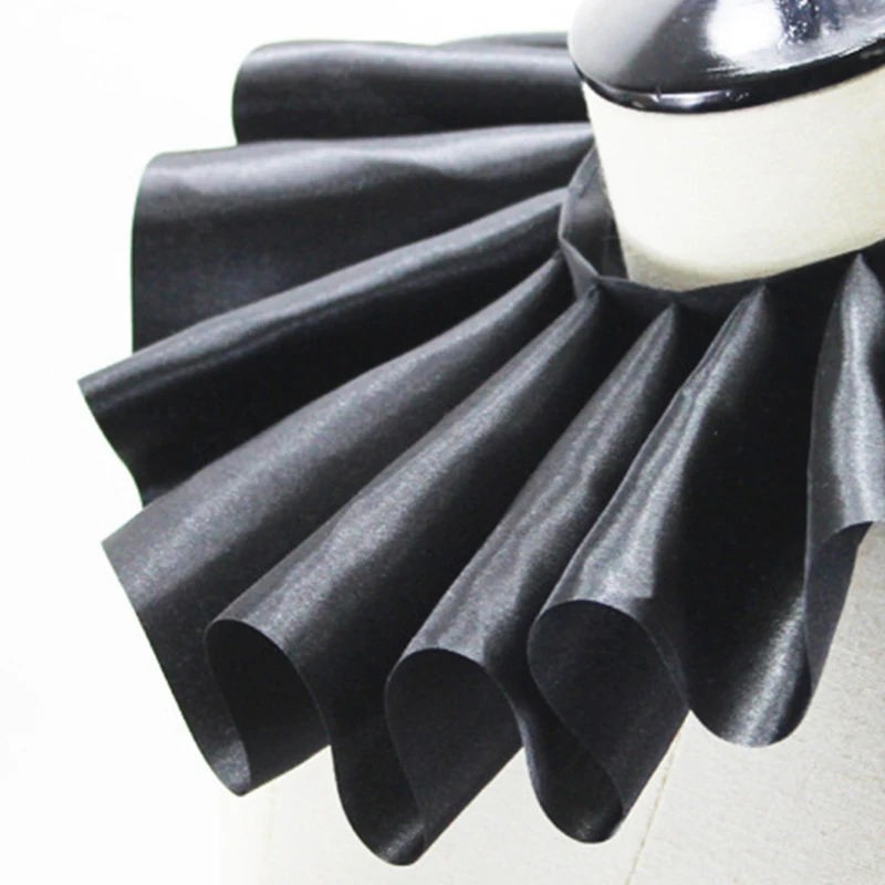 

Satin Renaissance Victorian Ruffled Fake Collar Cosplay Party Costume Neckwear