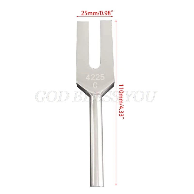 

Angel Tuning Forks-4096 Hz, 4160 Hz, 4225 Hz with Wood Hammer and Velvet Pouch Wonderful Sound Healing Relaxation Nerve/Sensory