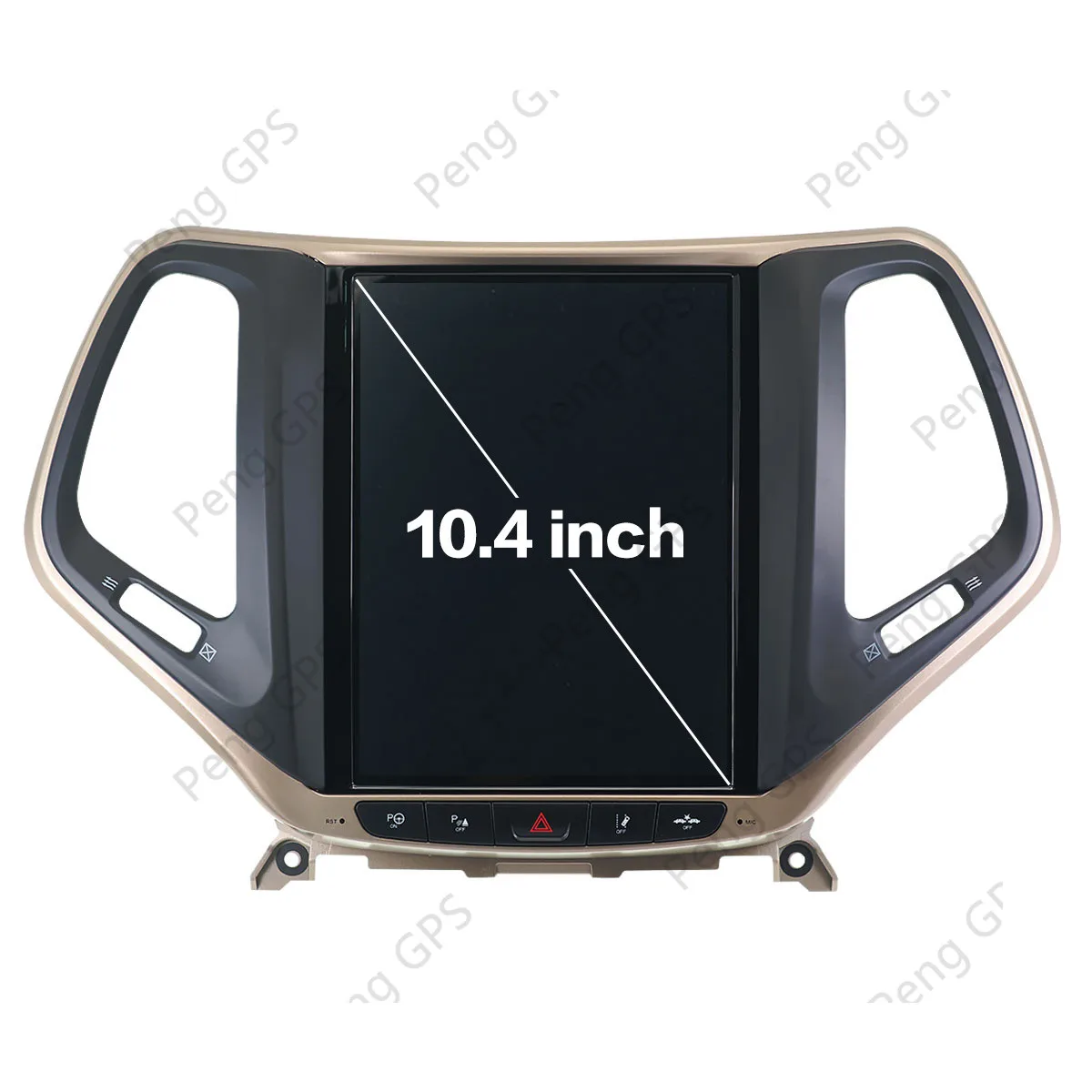 Вертикальная Автомагнитола в стиле Tesla 8 1 стерео GPS для JEEP Grand Cherokee 2014 2017 2018 2019