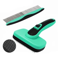 new comfortable pet hair removal comb cats dog grooming comb puppy kitten hair shedding trimmer combs pets grooming tools