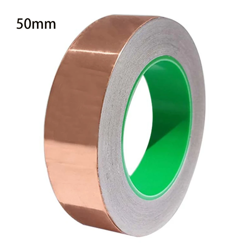 Двухсторонняя проводящая клейкая лента из медной фольги 20 м | Строительство и