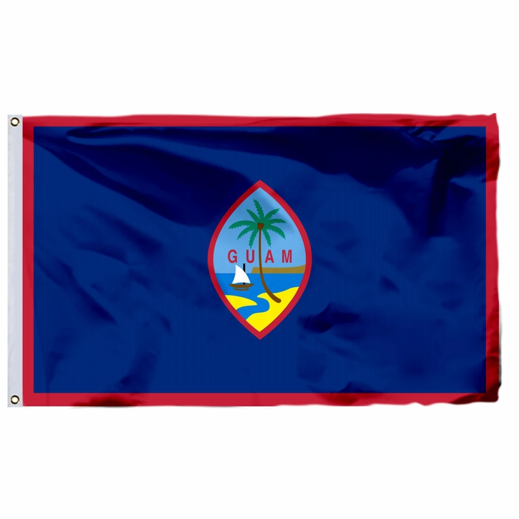 

США флаг Гуама 90x150 см 3x5 футов полиэстер США и баннеры для украшения дома