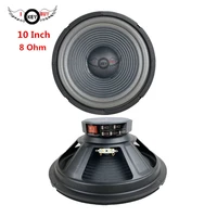 10 inch speaker 8 ohm 255mm midrange threaded paper basin cone 600 watts foam edge square dance ktv home loudspeaker woofer