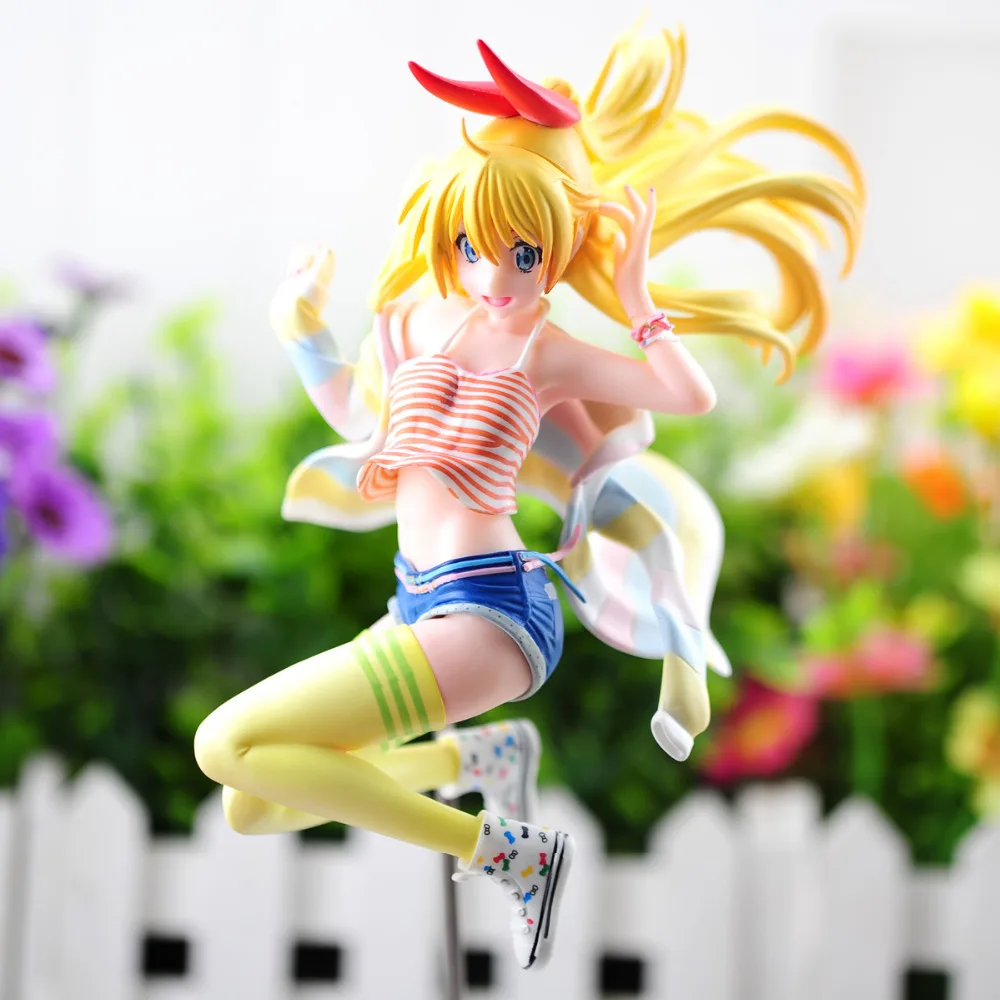 Японское аниме альтер Nisekoi Kirisaki Chitoge экшн-фигурка масштаб 1/8 ПВХ предварительно