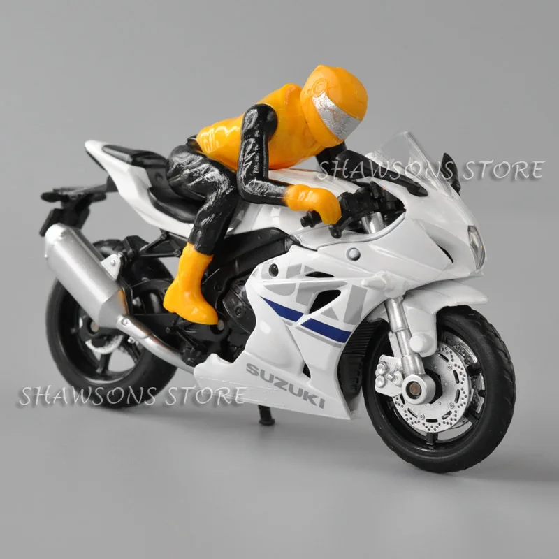 Details about   1:18 Suzuki GSX-R1000 Motorcycle Model Diecast Sport Bike Toy Kids Boys Black 