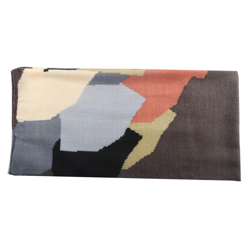 Дизайнерский брендовый женский шарф с модным принтом зимние шарфы для дам