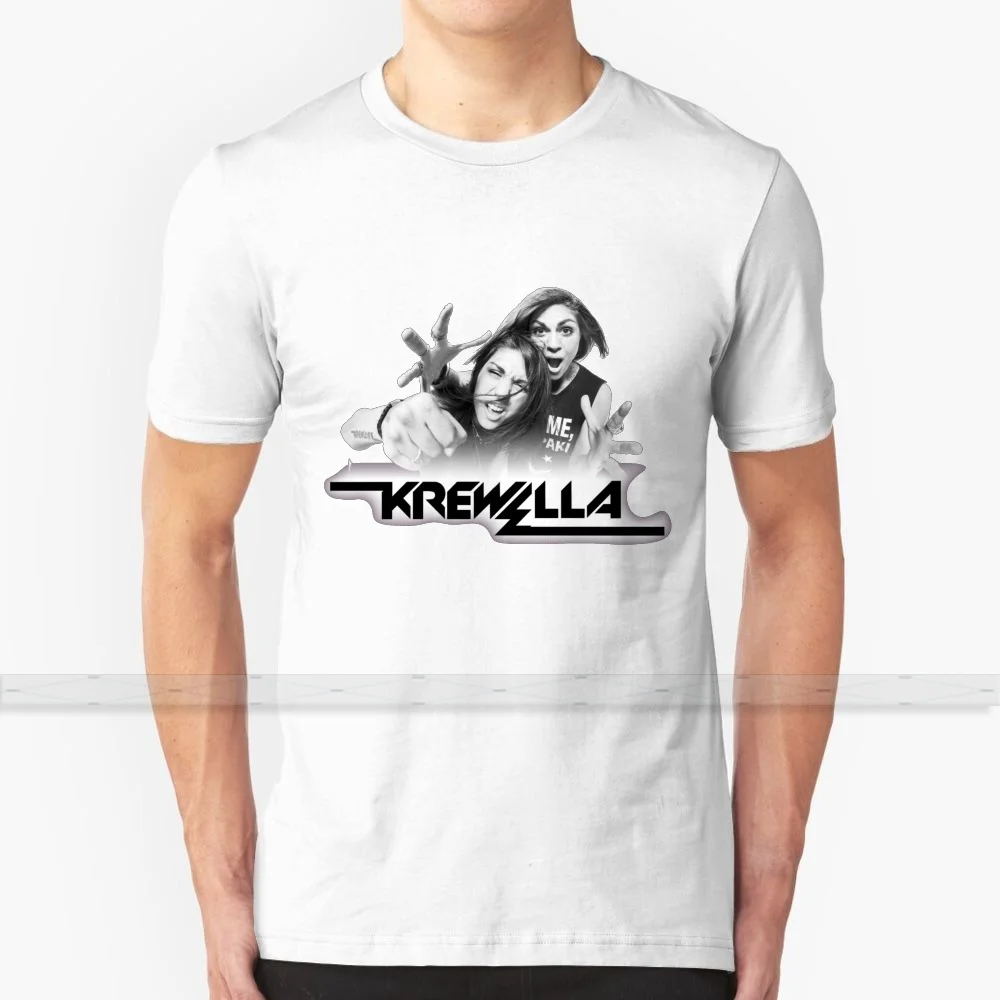 Футболка Krewella #1, женские летние футболки из 100% хлопка, новейшие популярные футболки Krewella, коллекционные Поклонники Krewlife