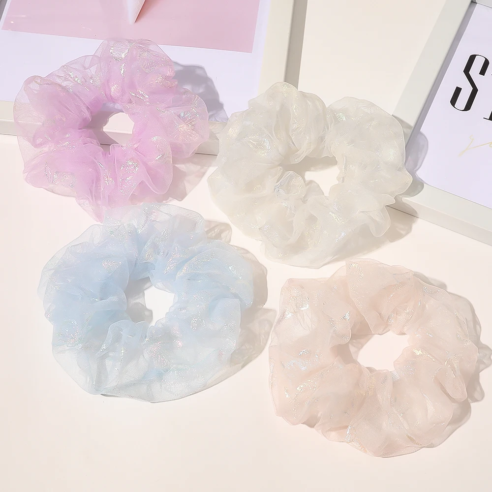 

Модные кружевные резинки для волос Ins, женские резинки для волос с бабочками, летние эластичные резинки для волос, головной убор для девочек,...