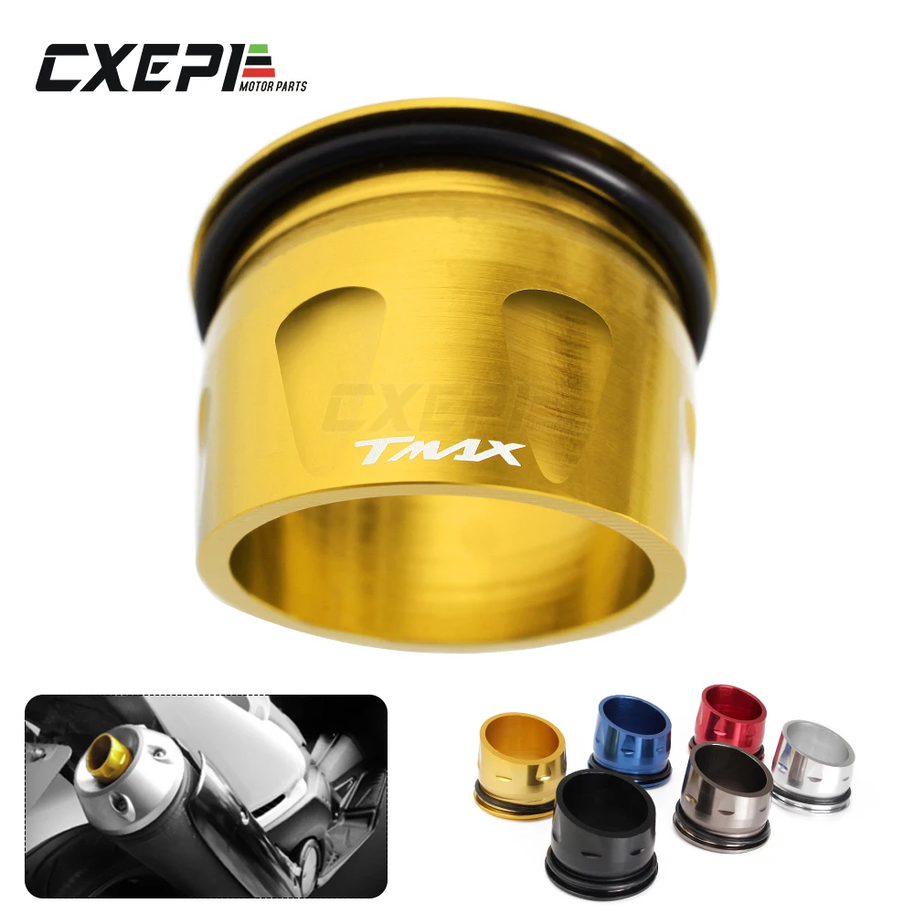 Новинка T-max 530 аксессуары для мотоциклов труба Глушитель выхлопная Насадка На глушитель для Yamaha T MAX TMAX 500 T-max500 XP530 2012