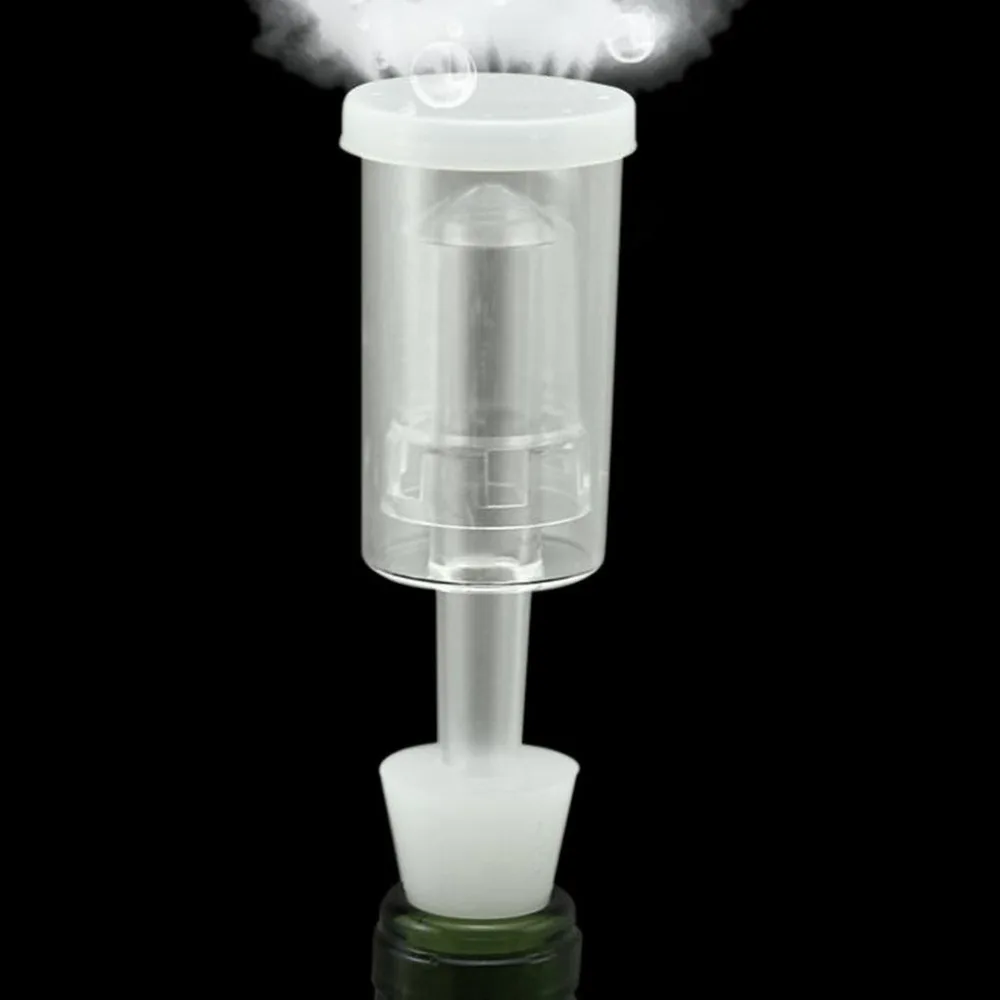 

1pc Air Lock Fermentation Wine Beer Making Plastic Twin Floating Bubbler Grommet Airlocks Simple Homebrew With Cap