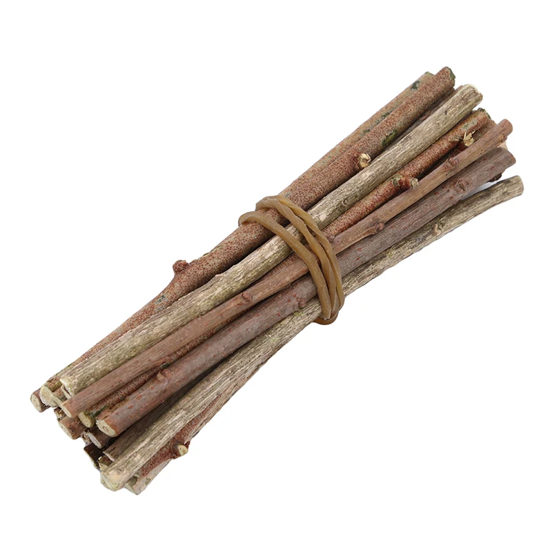 

20 PCS/pack Wood Log Sticks For DIY Crafts Photo Props Wood Color DIY Hand Painting Photography Props