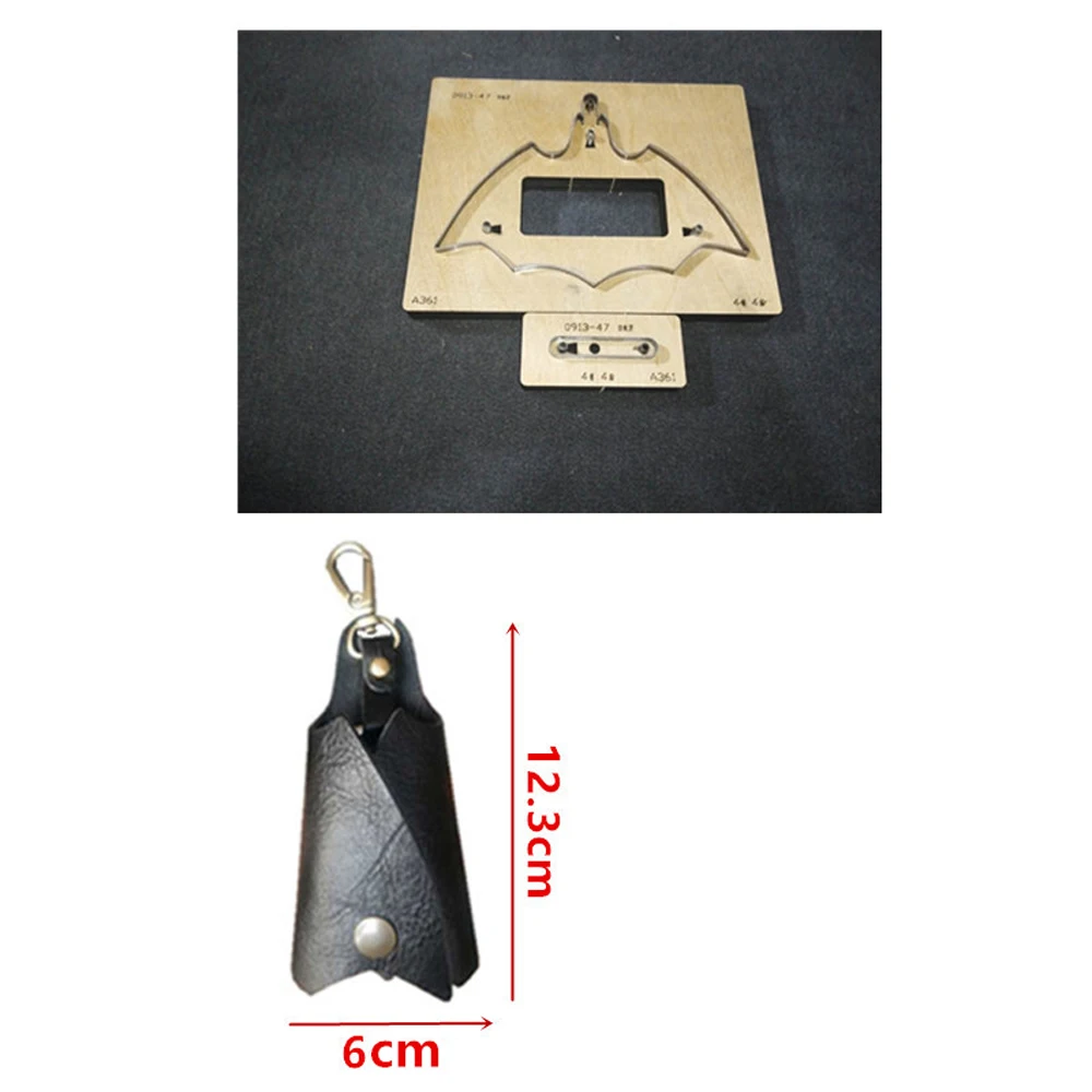 

DIY leather craft key bag die cutting knife mold metal hollowed punch tool blade