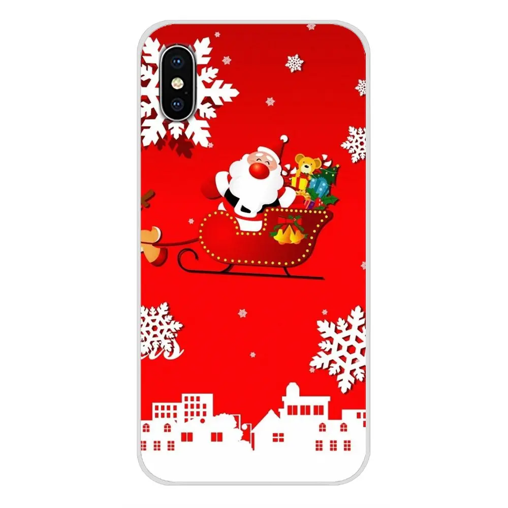 images 9 Милый Рождественский снеговик для sony Xperia Z Z1 Z2 Z3 Z5 compact M2 M4 M5 E3 T3 XA huawei mate 7 8 Y3II аксессуары чехол для телефона сумка - Цвет: images 9