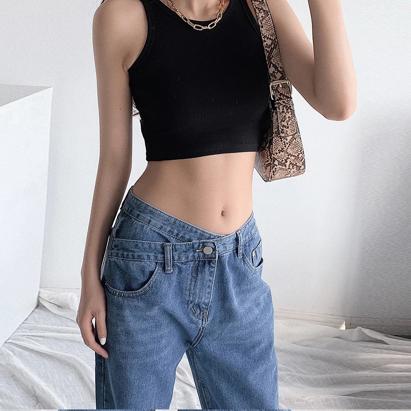 

Wide Leg Jeans Baggy Fashion Straight Casual High Waist Pants For Women Denim Summer 2021 New Loose Streetwear Ladies Clothing