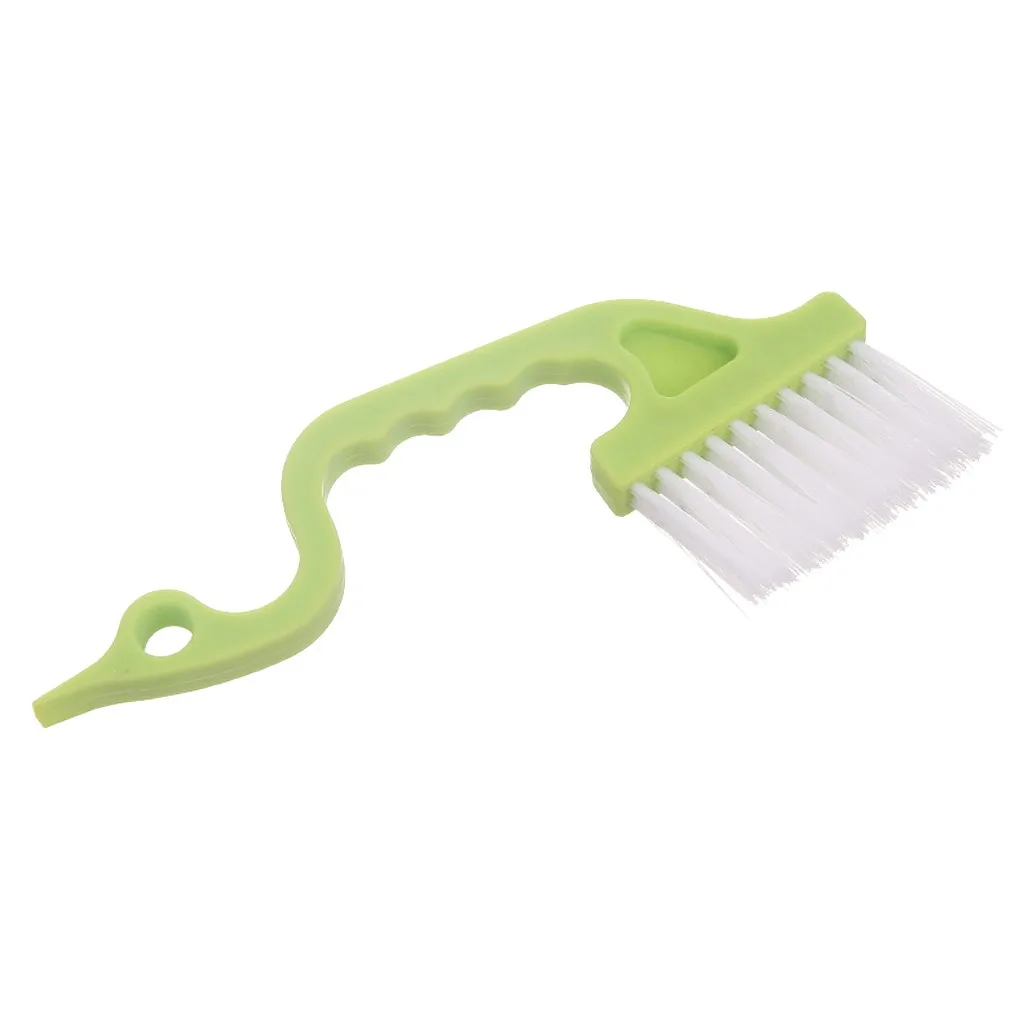 Ручная щетка для чистки паза пластиковая в форме лебедя уборки дверей окон