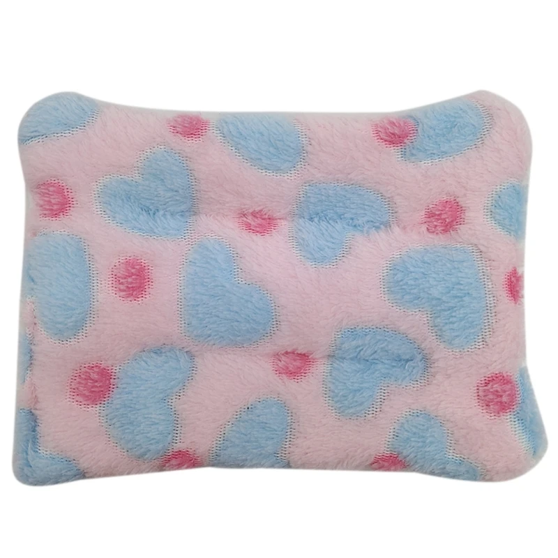 

Small Animal Cage Mat Fleece Nest Hamster Bed Pad Guinea Pigs Winter Warm Sleeping Bed for Hedgehog Rat 97QD