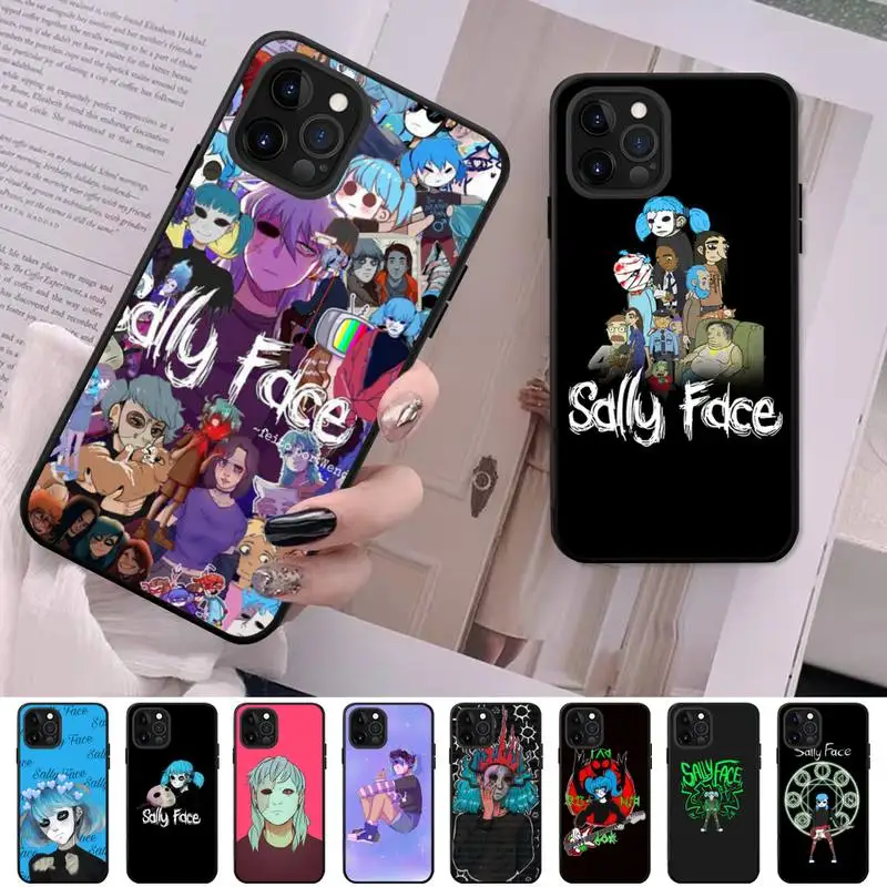 

Sally Face Game Phone Case For iPhone 13 11 8 7 6 6S Plus X XS MAX 5 5S SE 2020 XR 11 pro DIY Funda